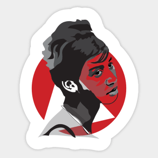 Aretha Franklin Sticker